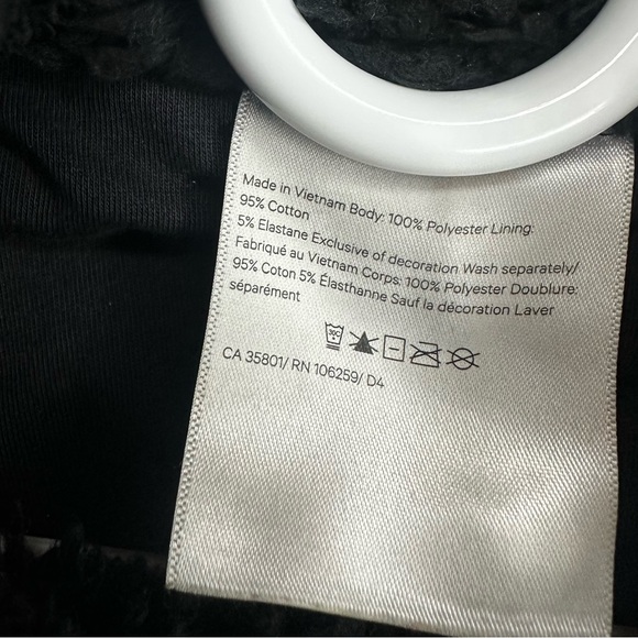 LULULEMON Warm Restore Sherpa Pullover Size XS/S Women’s Black Fleece Mock Neck - Picture 6 of 10